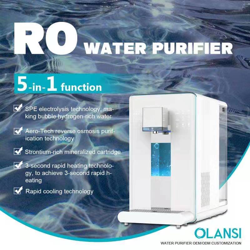 Japanese Hydrogen Water Machine RO Water Purifier WiFi Instant Hot