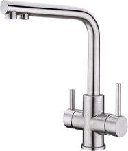 Load image into Gallery viewer, Stainless steel Triflow, 3 way kitchen water tap
