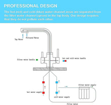 Load image into Gallery viewer, Stainless steel Triflow, 3 way kitchen water tap
